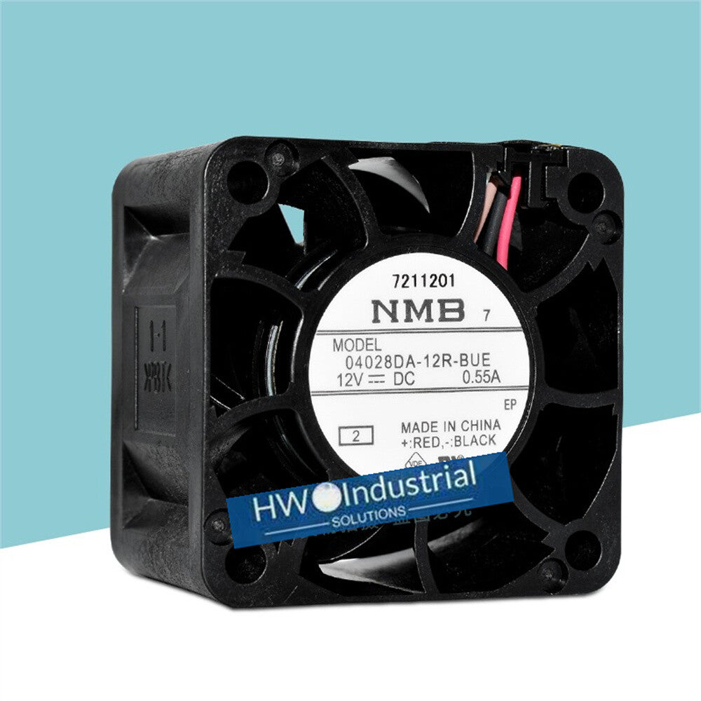 1/piece NMB 04028DA-12R-BUE 4028 12V 0.55A 4CM Server Power Supply Cooling Fan