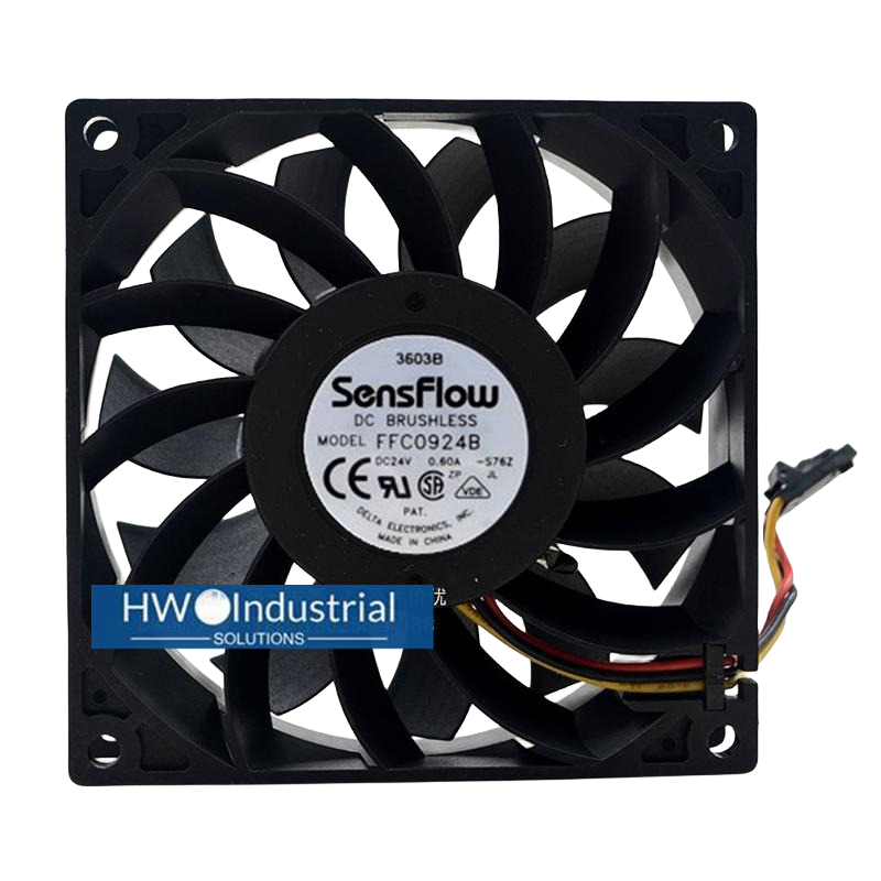 1PC Sensflow FFC0924B 9025 24V 0.60A 9CM Chassis Cooling Fan