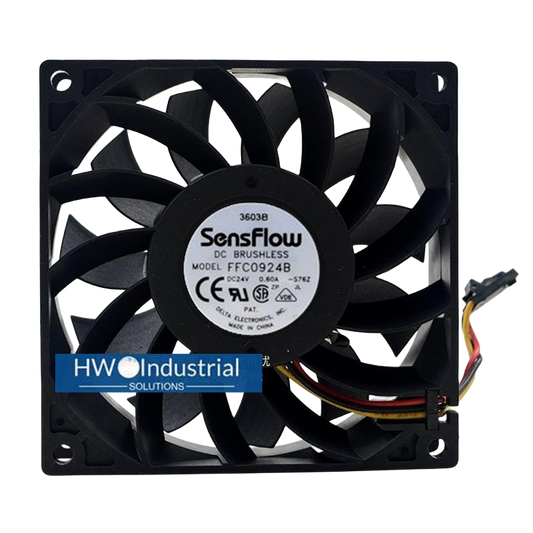 1PC Sensflow FFC0924B 9025 24V 0.60A 9CM Chassis Cooling Fan