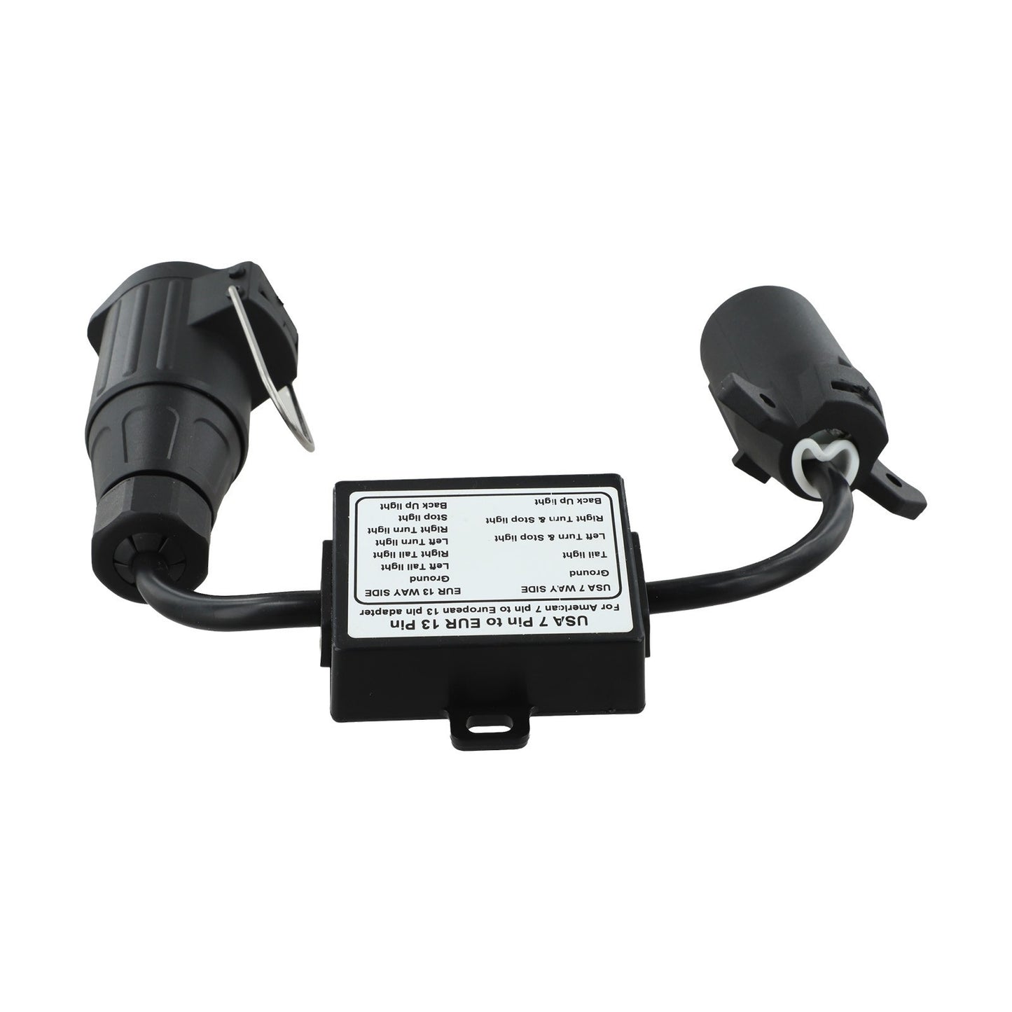13-Pin Trailer Light Converter 7-Way Accessory Connector Electrical Parts