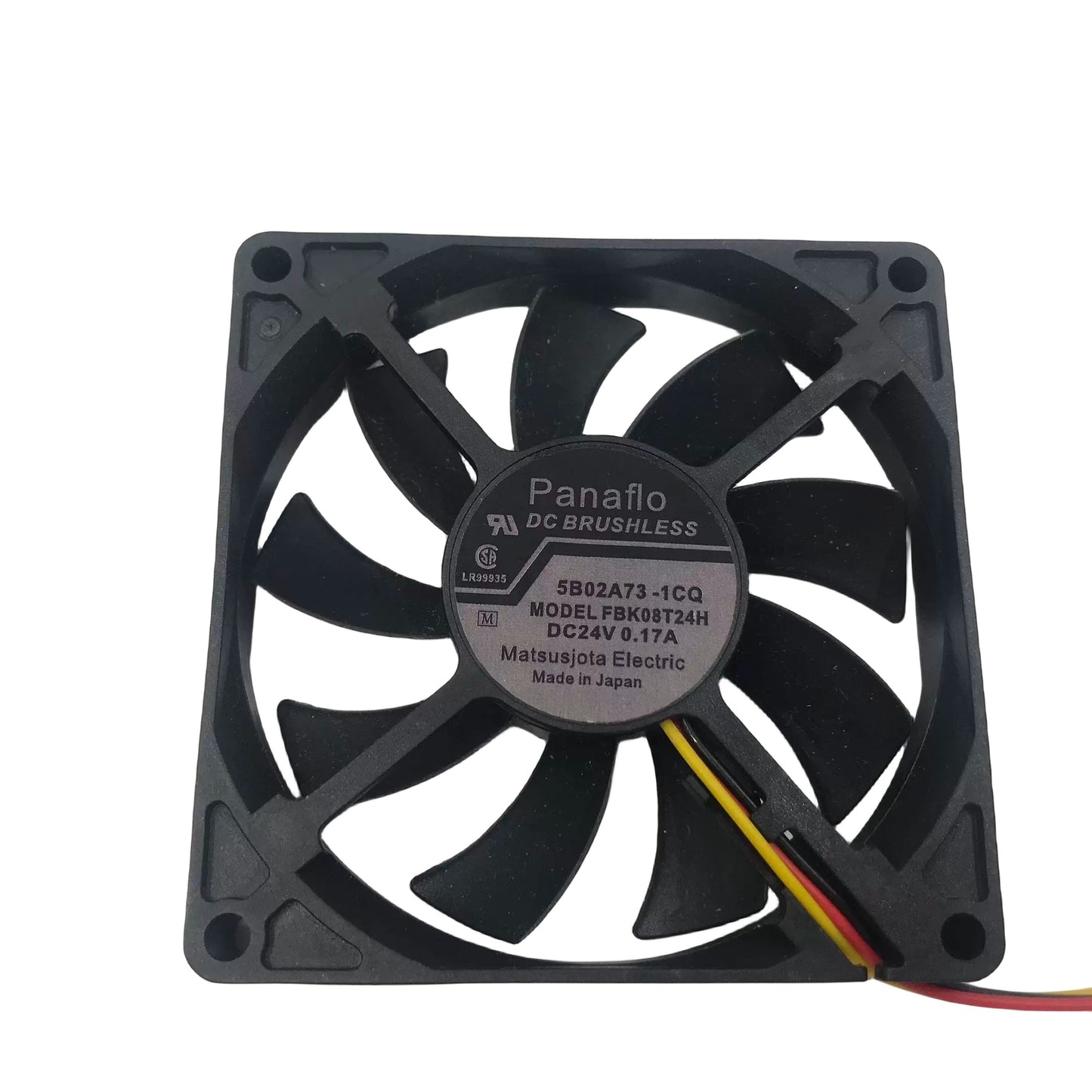 Panaflo FBK08T24H DC24V 0.17A  3-Line 8CM Detection Alarm Heat Dissipation Fan