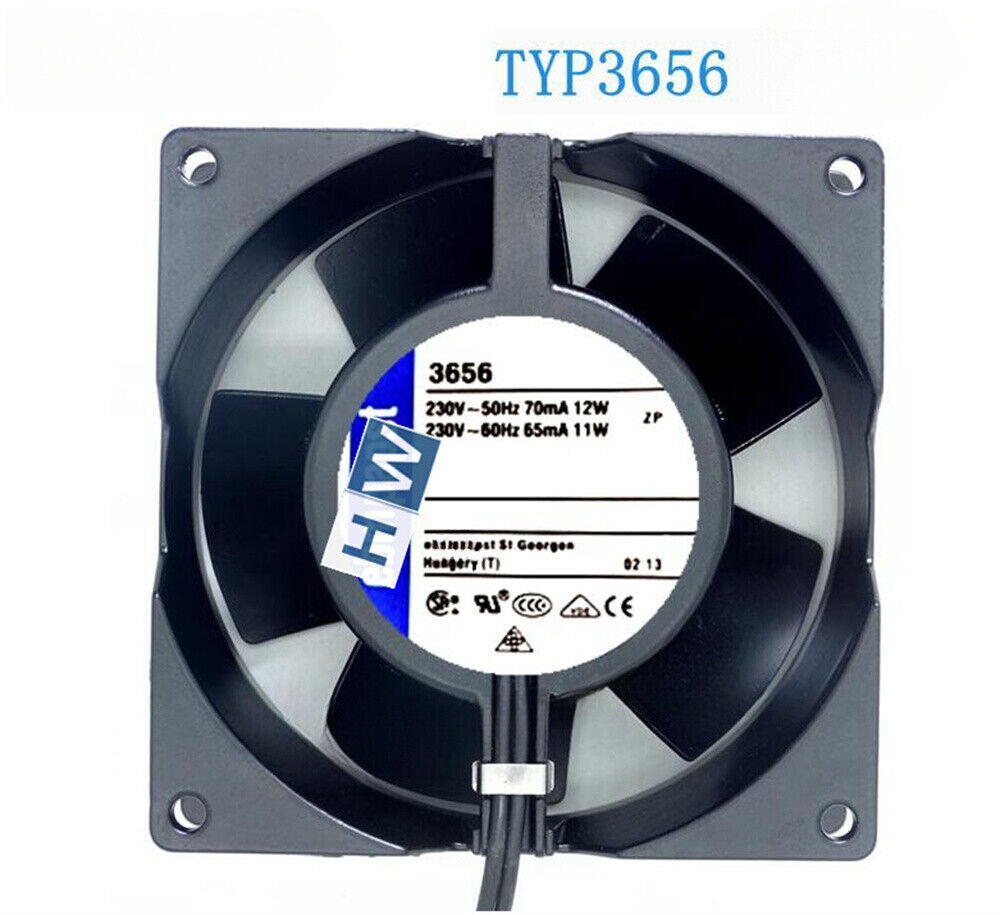 1/piece 3656 70mA 230V 12/11W 9cm 9038 Metal Axial Flow Cooling Fan