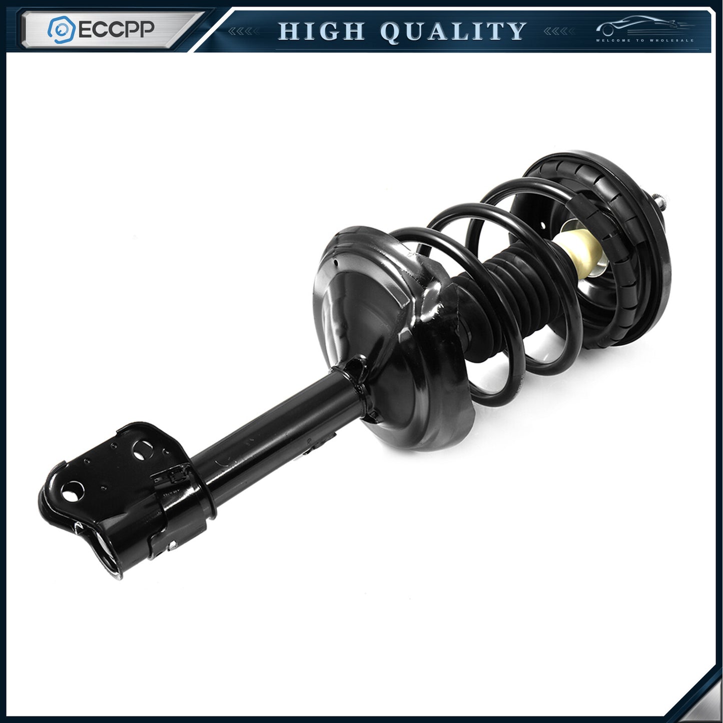 Front (2) Complete Struts Mounts Spring Rear (2) Shocks For 2003-2006 Acura MDX