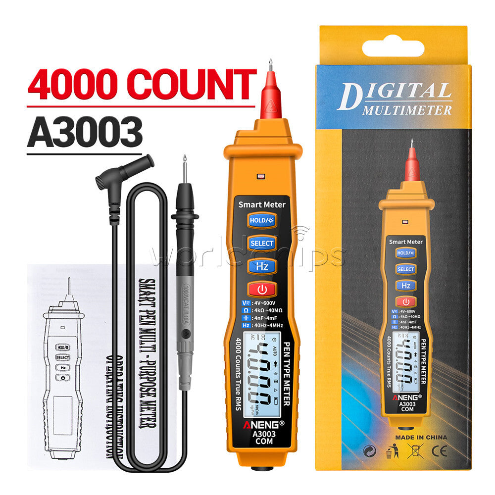 A3003 High Precision Digital Voltmeter Multimeter Ammeter Voltage Detector