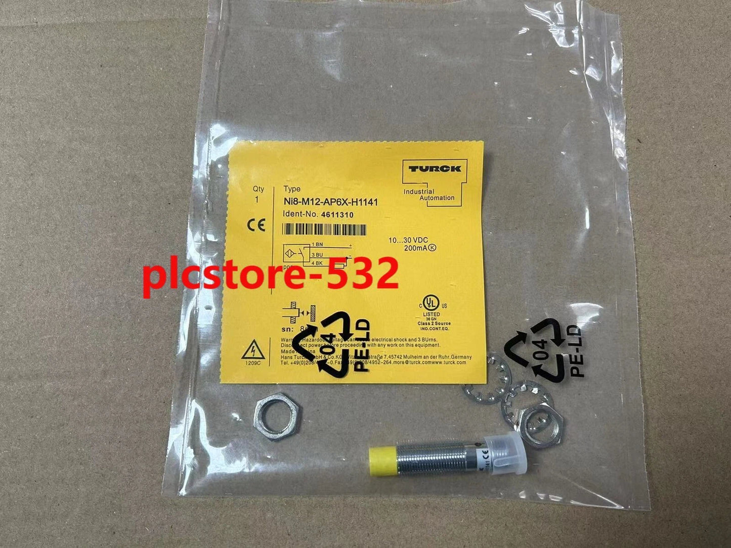 TURCK Ni8-M12-AP6X-H1141 Proximity Switch sensor #DW #P