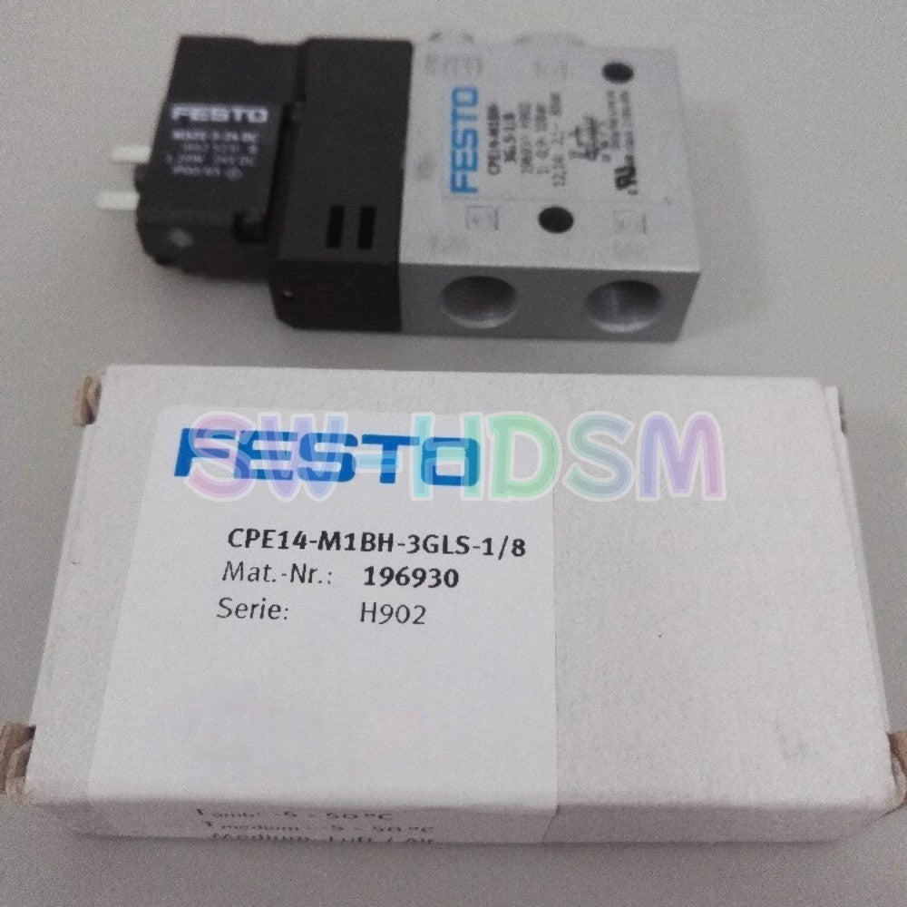 1PCS  for Festo CPE14-M1BH-3GLS-1/8 196930 Solenoid Valve Freight Free