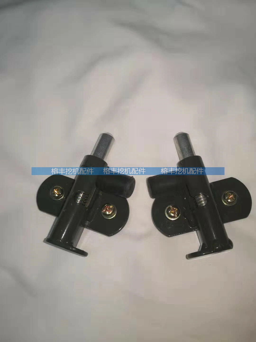 1 pair front and lower glass latches For Hitachi EX60/120/200/300-5