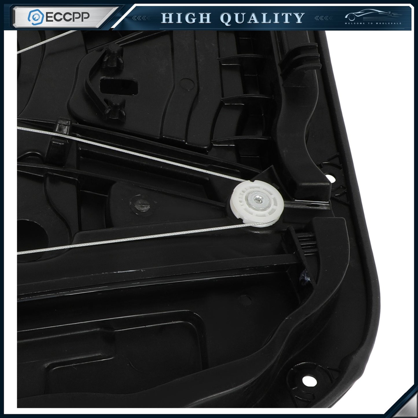 Front Right Window Regulator For Hyundai Tucson 2016-2022 Passenger Side