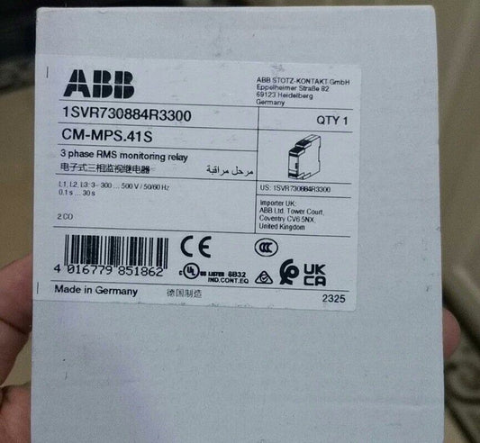 1pcs ABB Relay 1SVR730884R3300 CM-MPS.41S 10102319