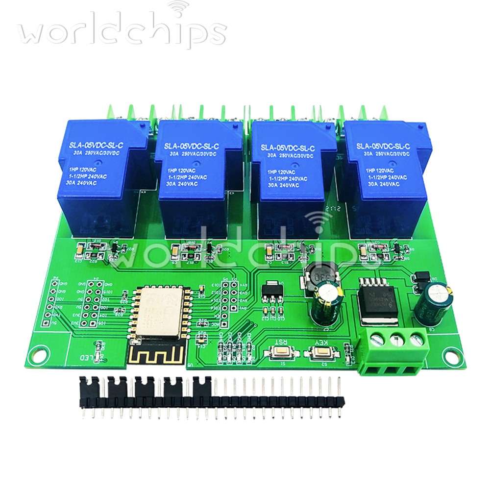 ESP32 WIFI Bluetooth 4-Channel Relay Module ESP32-WROOM Development Board