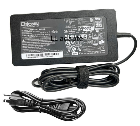 Chicony Charger 20V 6A 120W AC Adapter For GF63 Thin 11UC-1289US Power Supply