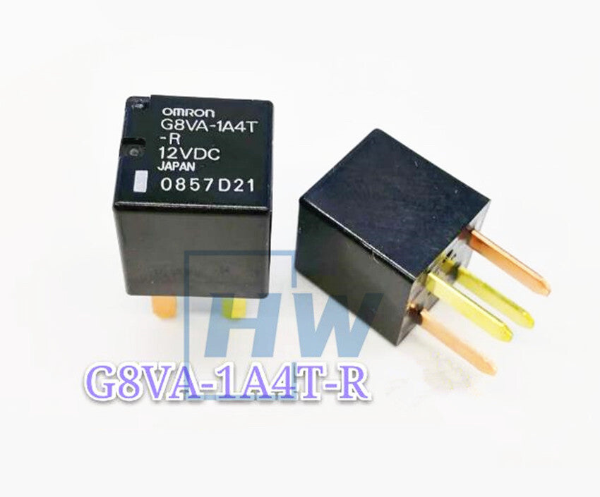 5pc  G8VA-1A4T-R 12VDC 4-pin Automobile Fuse Box Relay