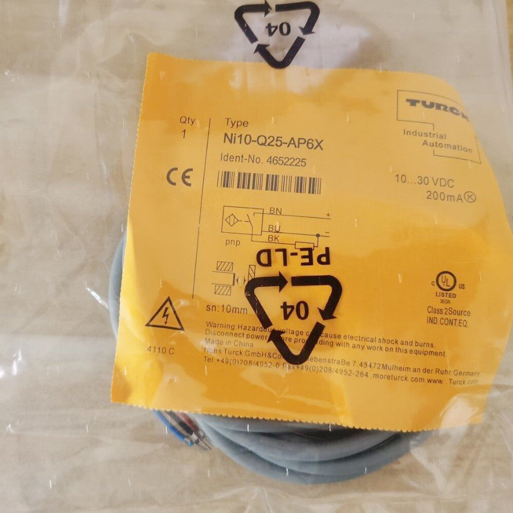 1PCS TURCK Ni10-Q25-AN6X Ni10-Q25-AP6X Ni10-Q25-RN6X Ni10-Q25-RP6X Sensor Switch