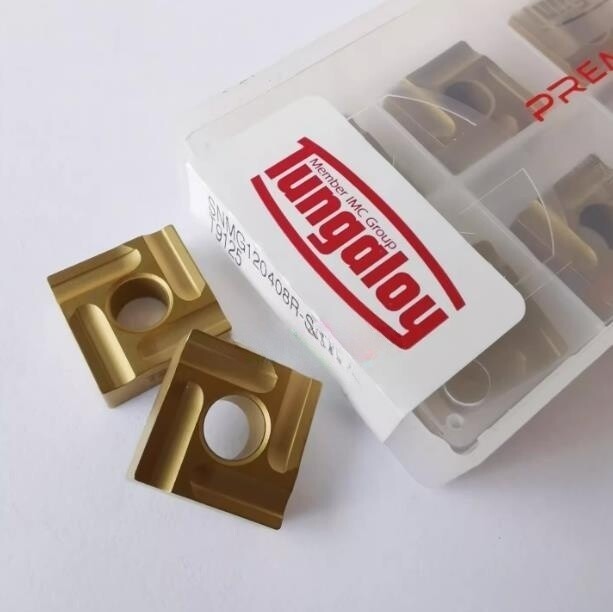 Box/10Pcs Square CNC Slotting Blade SNMG120408R-S T9125