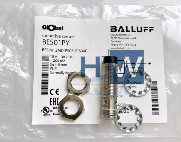 1Pcs  BES01PY Inductive Proximity Switch BES M12MD-PSC80D-S04G