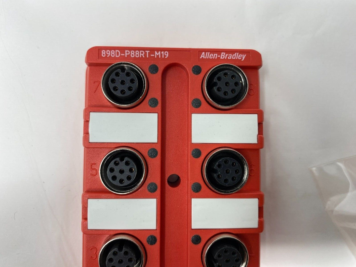 For Allen-Bradley 898D-P88RT-M19 Safety Wired Distribution Box 8-Ports LED