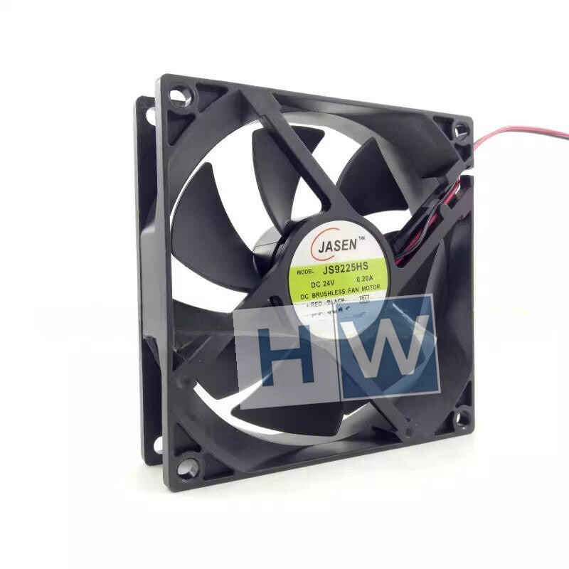 1PC JASEN JS9225HS DC 24V 0.20A 2-wire Inverter Chassis Cooling Fan