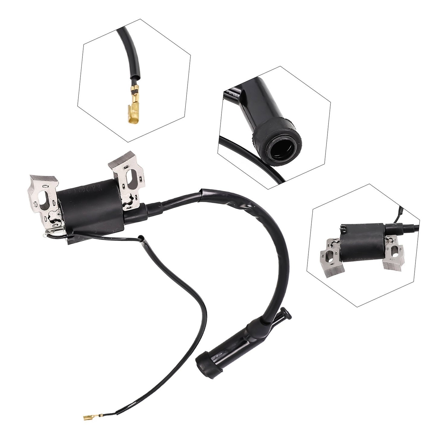 Garden Ignition Coil 12*10.5*2.5cm 30500-ZE1-023 30500ZE1023