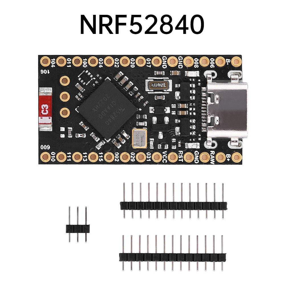 NRF52840 Development Board For Nice!Nano V2.0 Bluetooth Charging Management DIY