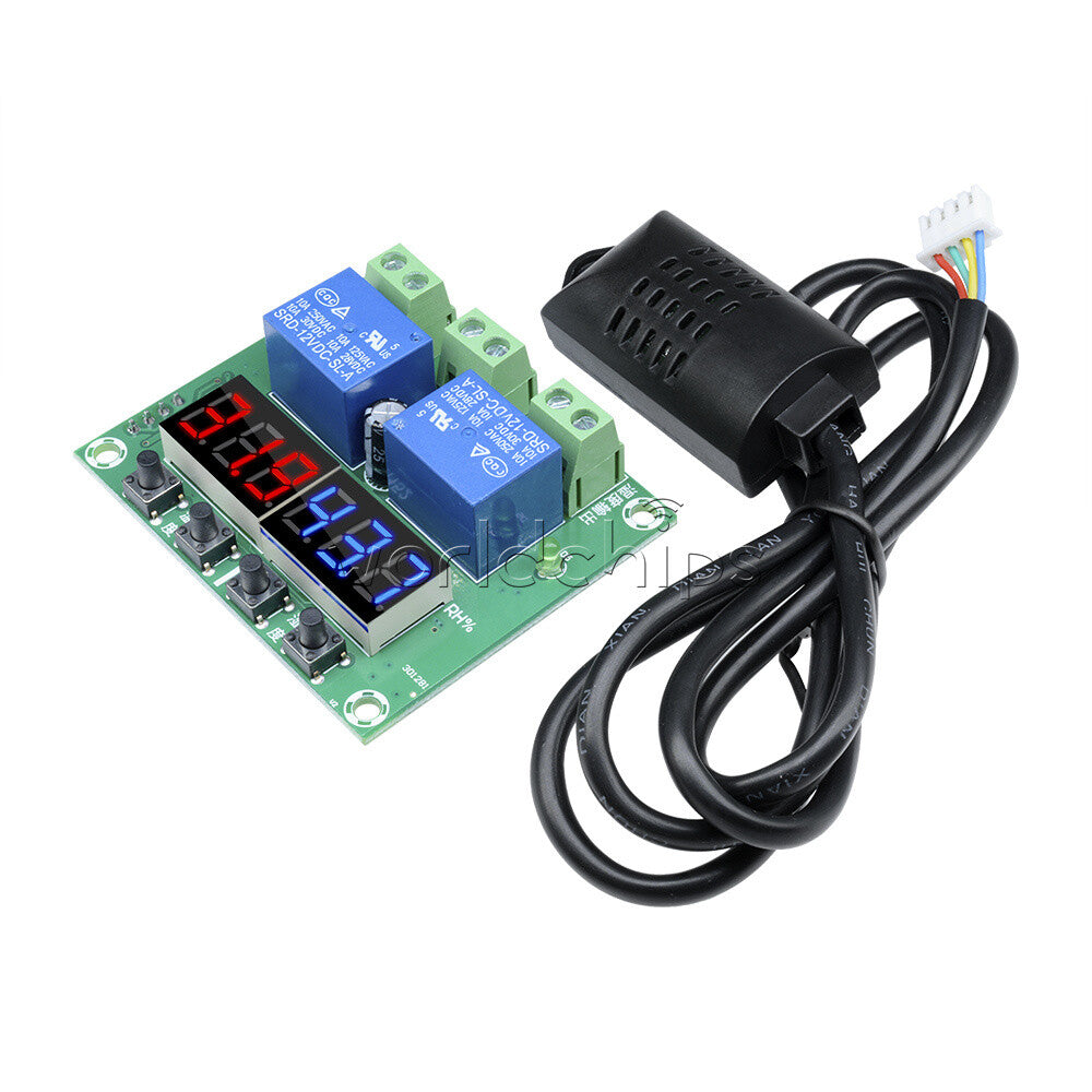 XH-M452 DC 12V LED Digital Display Temperature Humidity Thermostat Controller