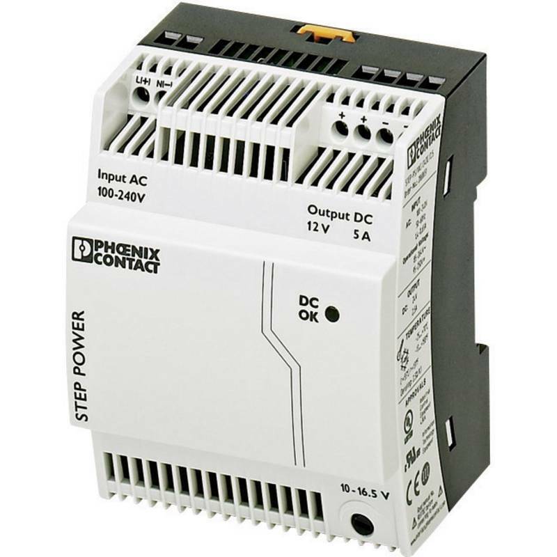 1pcs PHOENIX CONTACT Switching Power Supply STEP-PS/1AC/12DC/5  2868583