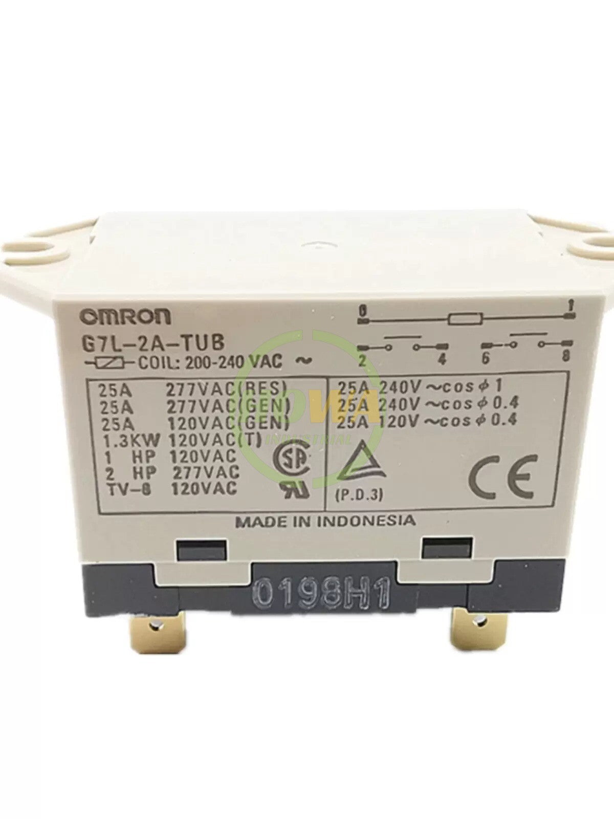 1/piece Omron Power Air Conditioning Relay G7L-2A-TUB 200-240VAC 220VAC 24VDC