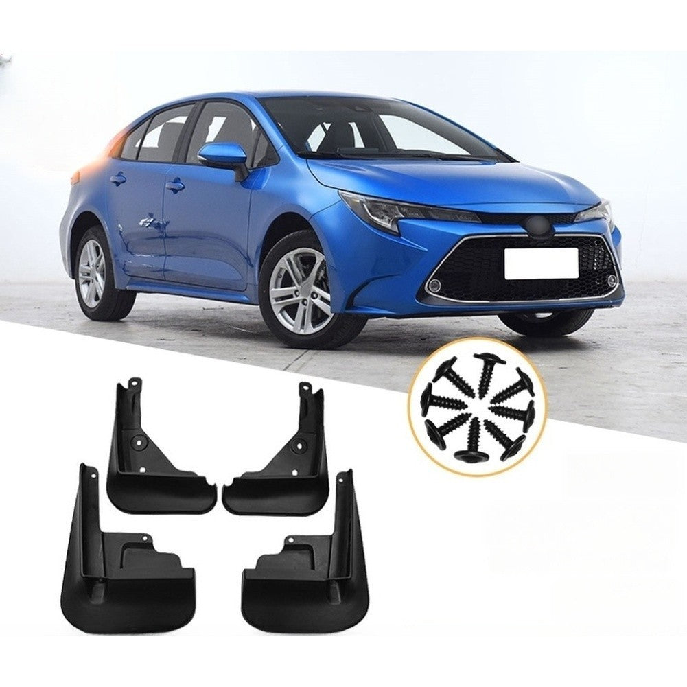 Automotive Mud Flaps Fender Set for For TOYOTA Corolla 2020 to 2025 4 Pieces