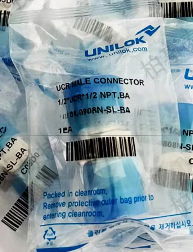 1PCS  FIT FOR 2MVCR to 1/2NPT male connector CUMC-0808N-SL-BA