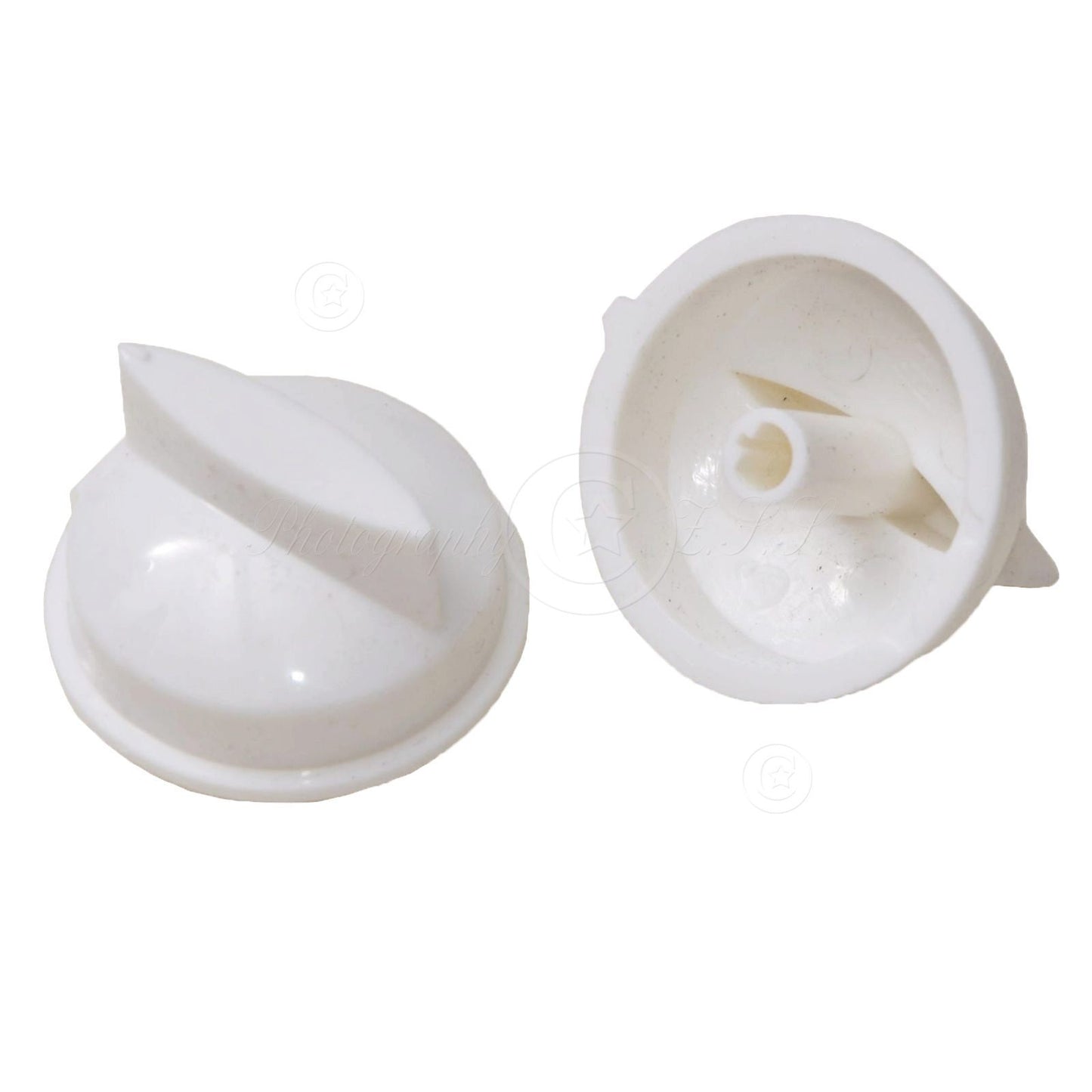 2x"D" Shape Shaft Microwave Oven Rotary Knob Func. Timer Handle For Midea Galanz