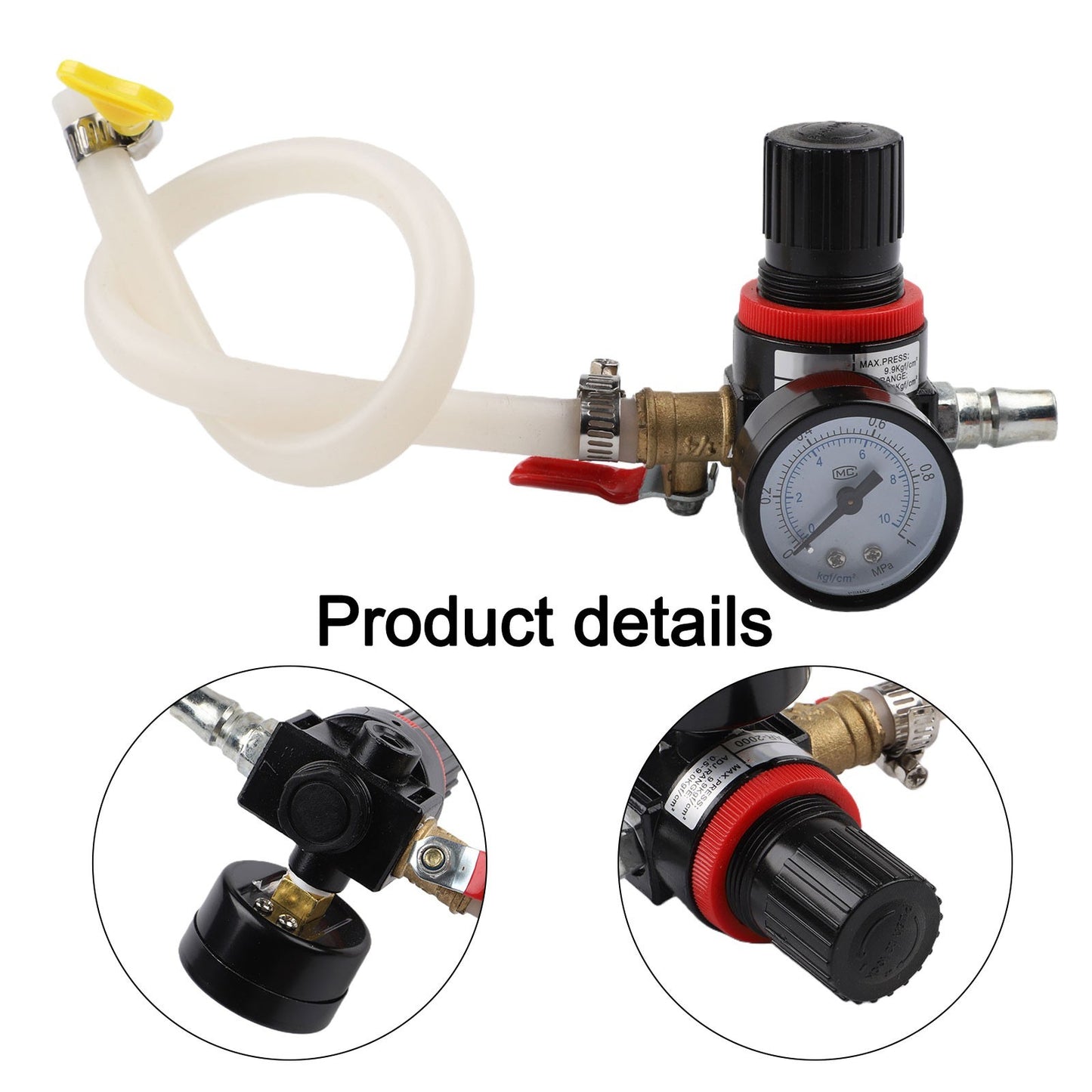 Car Truck Radiator Leak Pressure Tester Autos Water Tank Detector  Tool