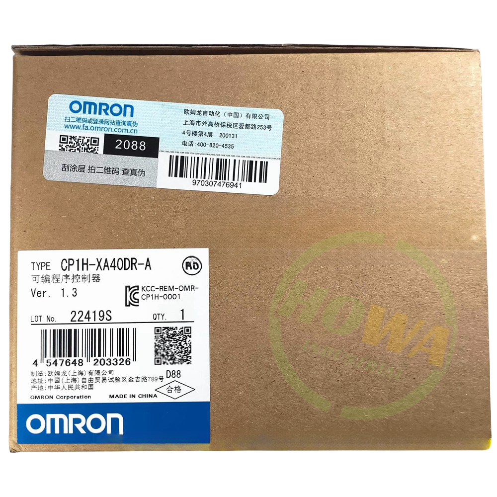 1/Piece  CP1H-XA40DR-A Programmable Controller CP1H OMRON CP1HXA40DRA