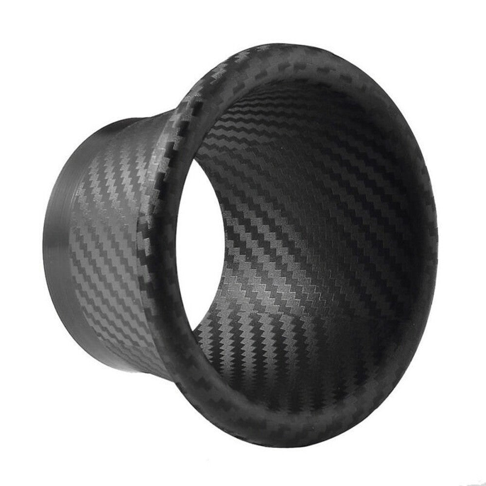 Car Front Bumper  for TURBO Air Intake Pipe Turbine Funnels Set Carbon Fiber