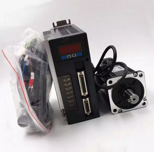 SHANGHAI 80ST-M02430 Servo Motor with Drive Servo Kit 3M 0.75KW