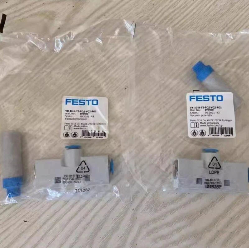 1 PCS  FESTO VN-10-H-T3-PQ2-VQ2-RO1 193490 Vacuum generator Fast delivery #P