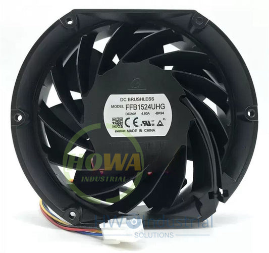 1/piece FFB1524UHG Delta 24V4.80A 4-wire for ABB Inverter High Speed Cooling Fan