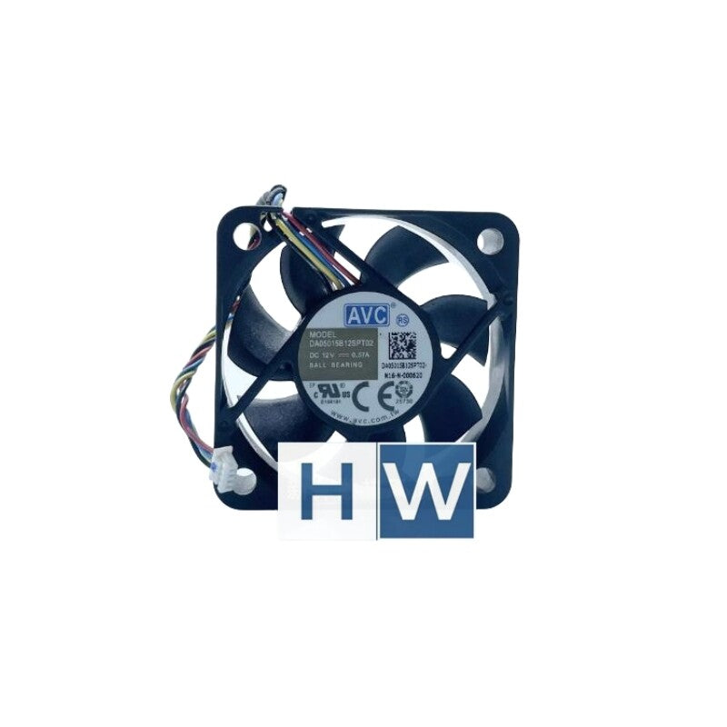 1PC AVC 5015 12V 0.57A DA05015B12SPT02 5CM 4-Wire PWM Temperature Cooling Fan