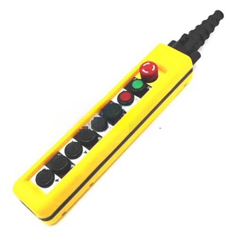 1PCS  For XAC-A8813 Pendant Control Stations Crane 8 Pushbutton Switch