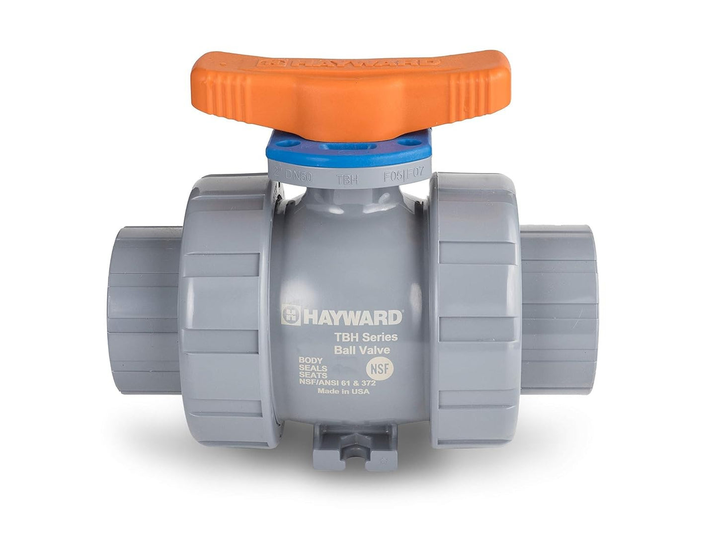 3/4" True Union Ball Valve - CPVC, Socket/Threaded Ends, EPDM Seals