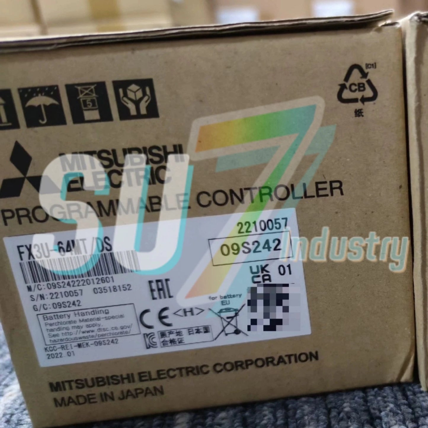 Mitsubishi FX3U-64MT/DS PLC module FX3U-64MT-DS #1pcs