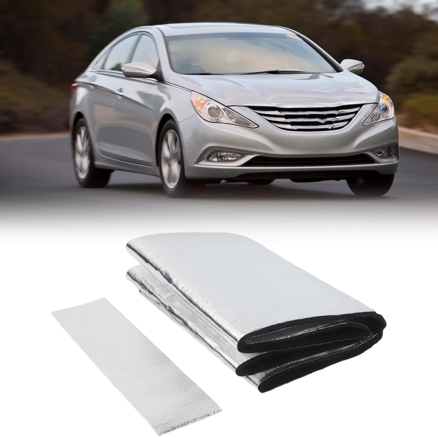 Battery Insulation Heat Shield Blanket Aluminum Foil Cold Resistant 3MM Set