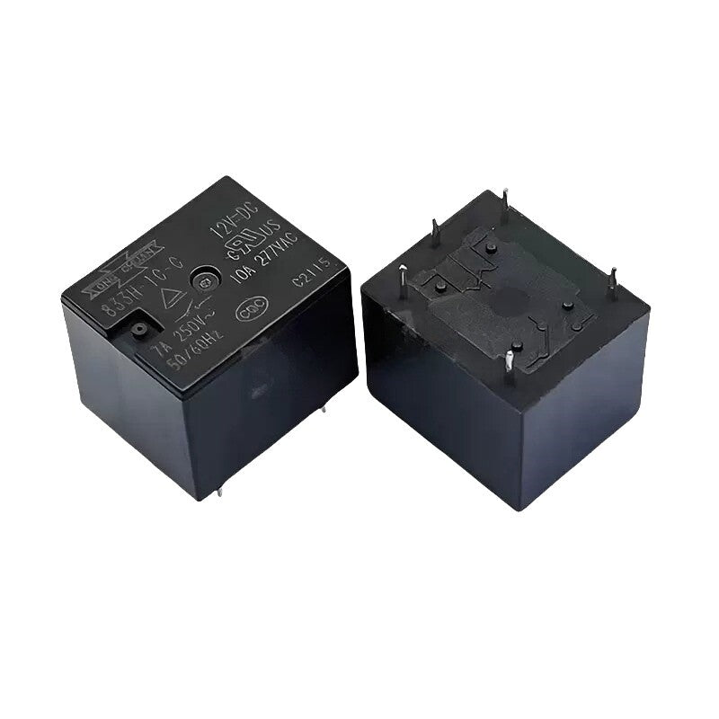 10/pieces  SONG CHUAN Power Relay 5-pin 833H-1C-C 5V 9V 12V 24VDC
