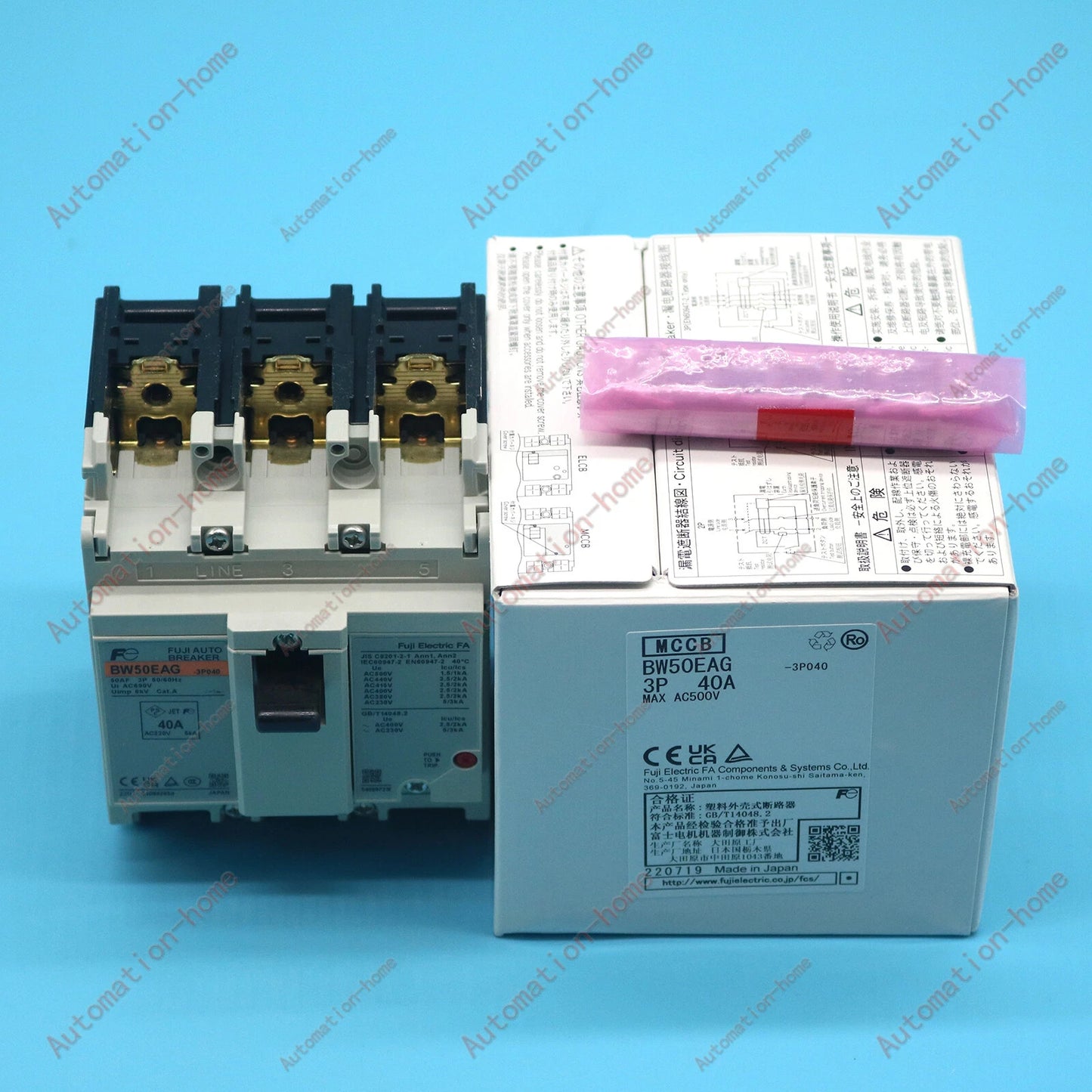 1PC  FUJI BW50EAG 3P 40A Circuit Breaker In Box#QW #P
