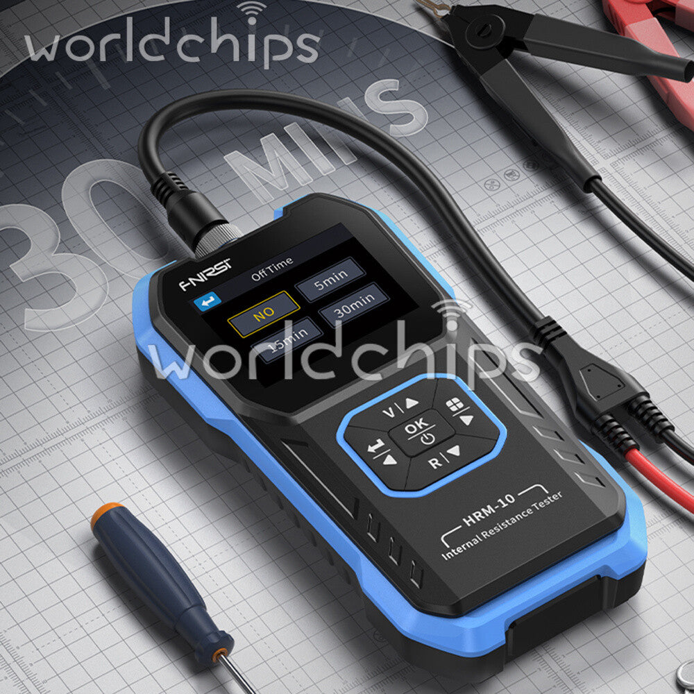 FNIRSI HRM-10 Internal Resistance Detector AC Lead Acid Li-ion Battery Tester