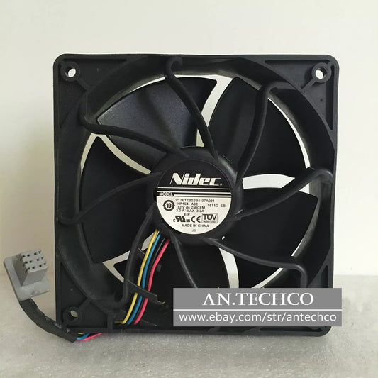 1pcs nidec V12E12BS2B5-07A021 HF104-A00 9X26G FA 12V 3.0A server fan