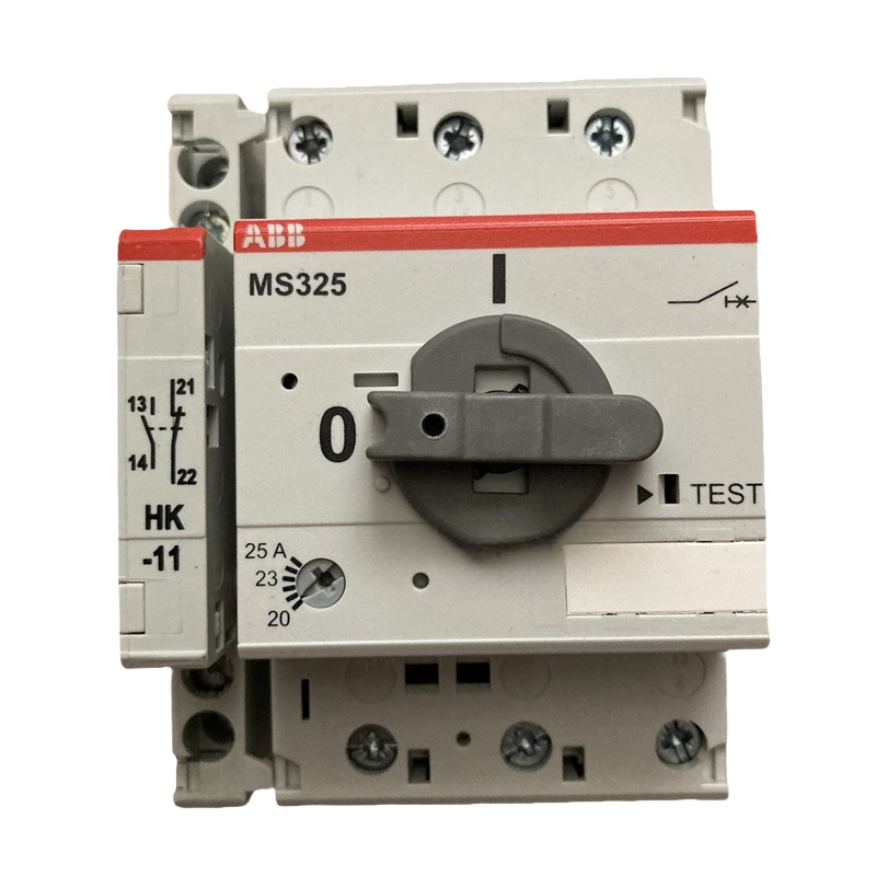 1/piece  ABB Motor Protection Circuit Breaker MS325-25A + HK-11 One Set