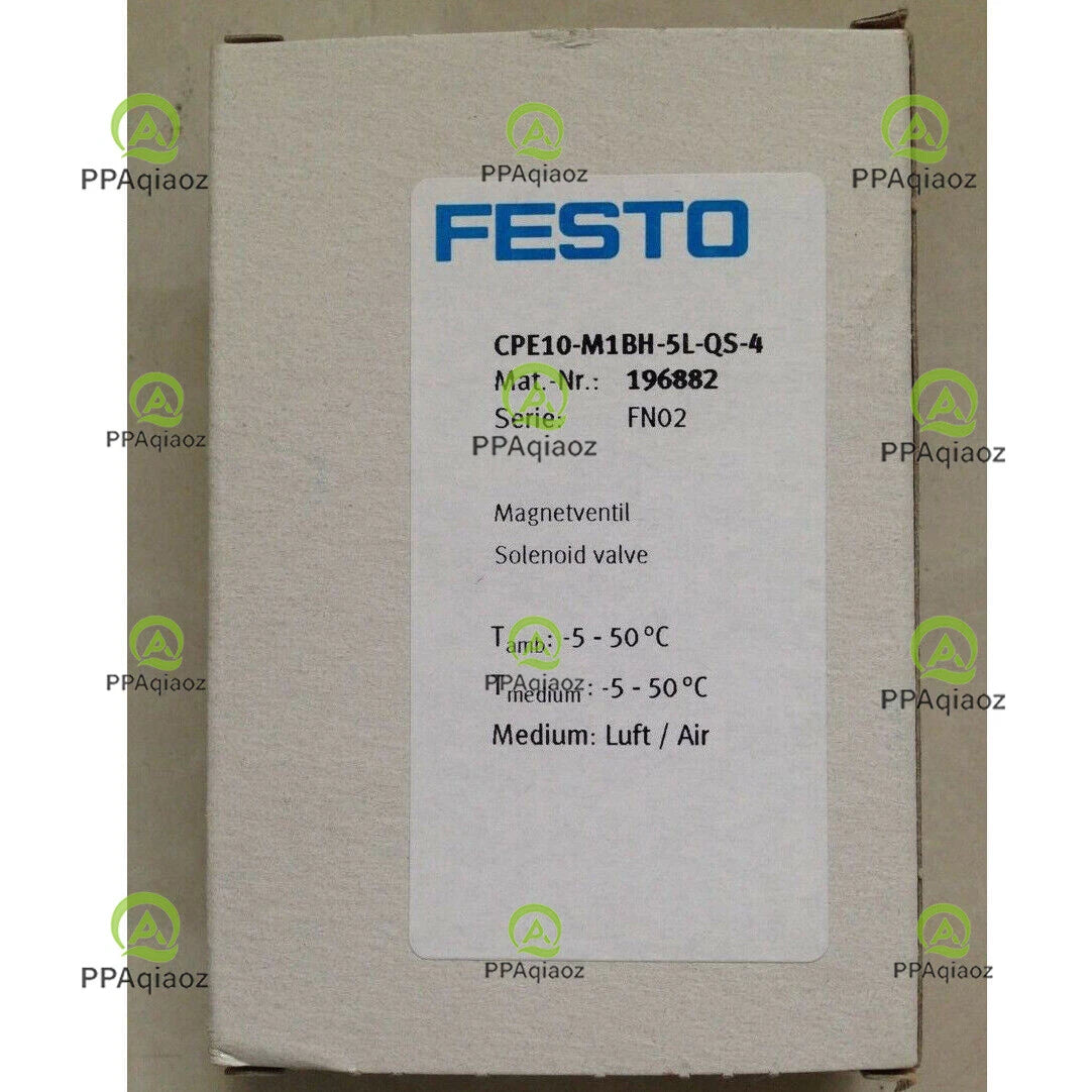 1PC  FESTO CPE10-M1BH-5L-QS-4 196882 Solenoid Valve Free Shipping