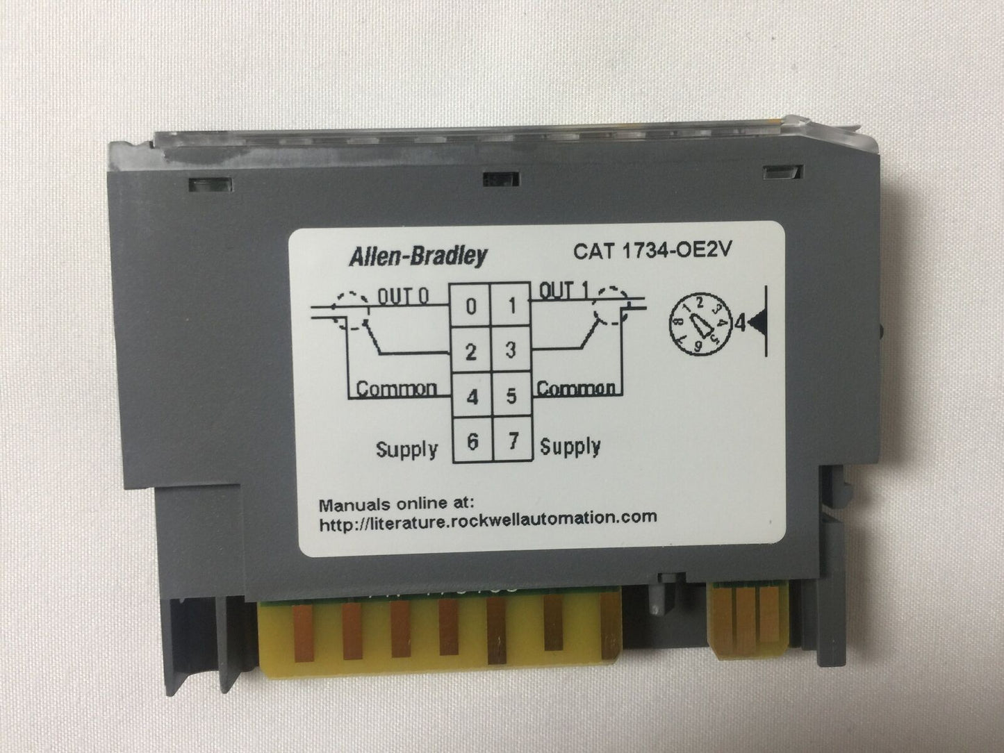 AB 1734-OE2V POINT I/O 2 Point Analog Output Module 1734OE2V