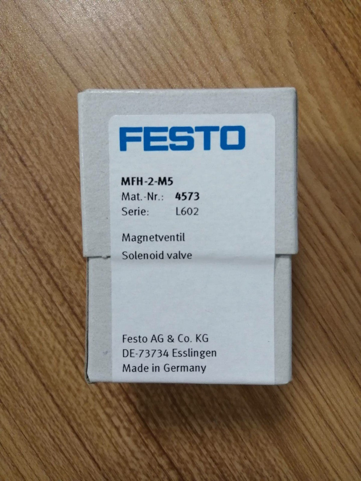 one For Festo MFH-2-M5 4573 Solenoid Valve