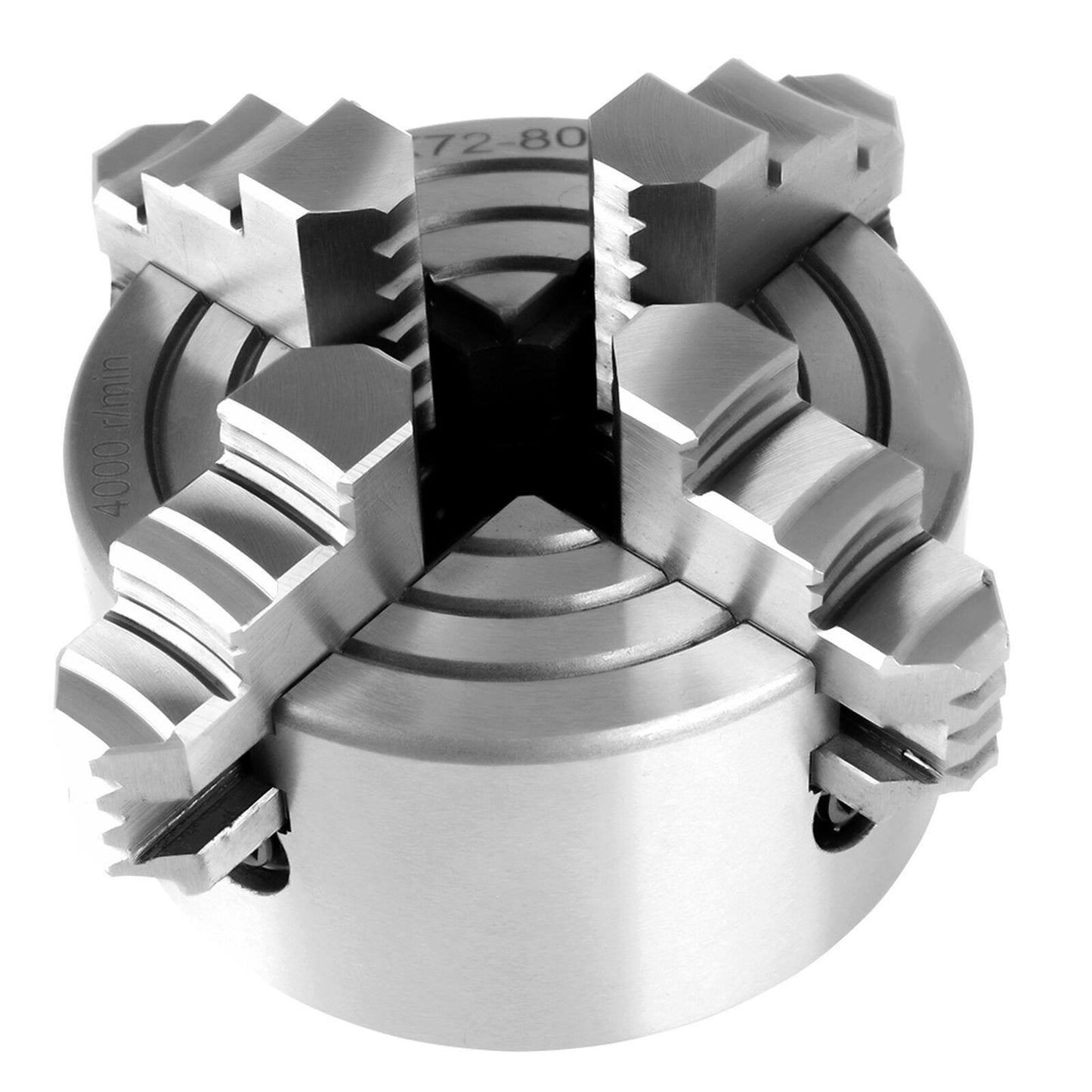 3inch K72-80 4-Jaw Independent & Reversible Jaw Metal Lathe Chuck Turning Machin