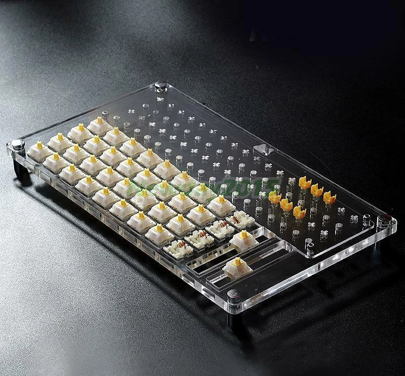 Acrylic Position Plate For Mechanical Keyboard Switch DIY lubricating Oil Grease